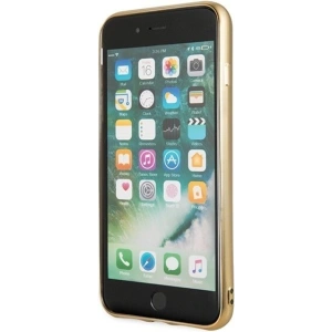 Kup Etui Guess GUHCI8LPEOLGGO Apple iPhone 7/8 Plus złoty/gold hard case 4G Peony Liquid Glitter - GUE130GLD - {ean13} - Sklep Home Screen