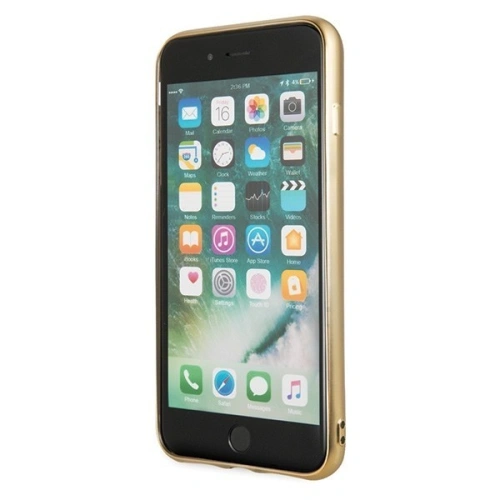 Kup Etui Guess GUHCI8LPEOLGGO Apple iPhone 7/8 Plus zlatý/gold tvrdý kryt 4G Peony Liquid Glitter - GUE130GLD - {ean13} - Sklep Home Screen