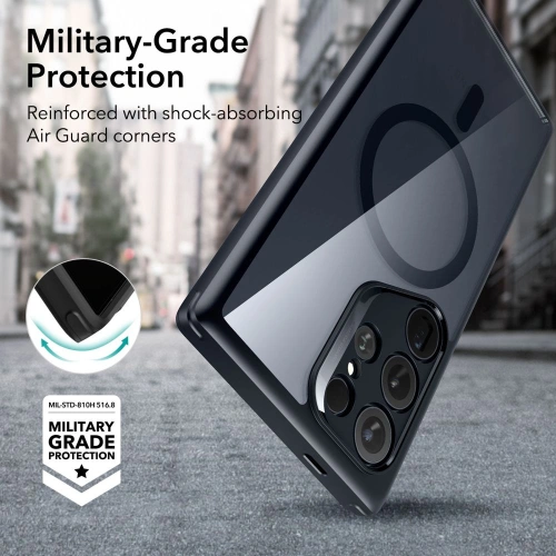 Kup ESR Samsung Carcasă Classic Hybrid HaloLock MagSafe Galaxy S24 Ultra Clear/negru - ESR754 - {ean13} - Sklep Home Screen