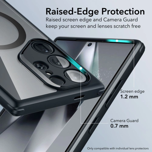 Buy ESR Classic Hybrid HaloLock MagSafe Samsung Galaxy S24 Ultra Clear/black - ESR754 - {ean13} - Home Screen Store Europe
