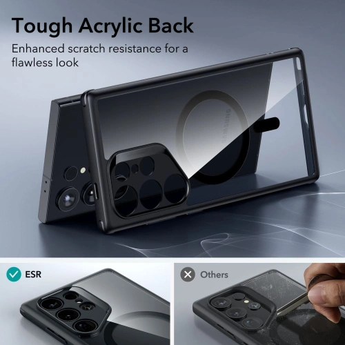 Kup ESR Samsung Carcasă Classic Hybrid HaloLock MagSafe Galaxy S24 Ultra Clear/negru - ESR754 - {ean13} - Sklep Home Screen
