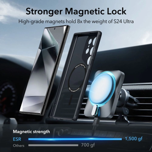 Buy ESR Classic Hybrid HaloLock MagSafe Samsung Galaxy S24 Ultra Frosted Black - ESR755 - {ean13} - Home Screen Store Europe