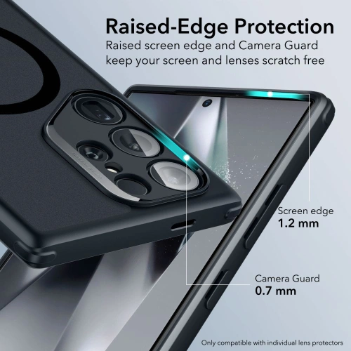 Kup Etui ESR Classic Hybrid HaloLock MagSafe Samsung Galaxy S24 Ultra Mražená Černá - ESR755 - {ean13} - Sklep Home Screen