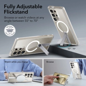Kup Etui ESR Flickstand Boost HaloLock Samsung Galaxy S24 Ultra Clear - ESR757 - {ean13} - Sklep Home Screen