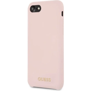 Etui Guess GUHCI8LSGLLP Apple iPhone SE 2022/SE 2020/8/7 light pink/jasnoróżowy hard case Silicone Etui Guess GUHCI8LSGLLP Apple iPhone SE 2022/SE 2020/8/7 light pink/jasnoróżowy hard case Silicone