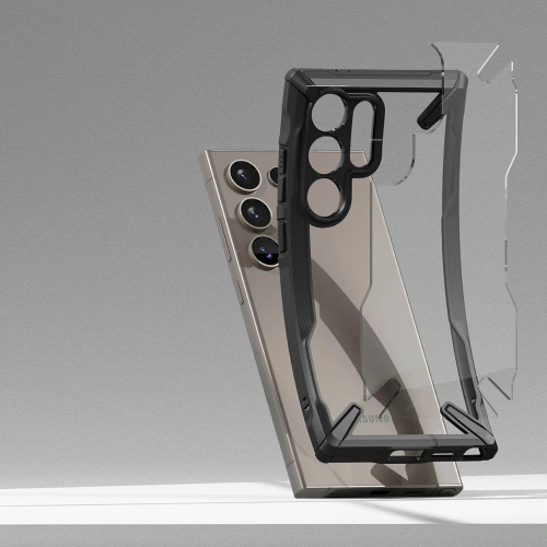 Kup Case Ringke Fusion-X Samsung Galaxy S24 Ultra Schwarz - RGK1911 - {ean13} - Sklep Home Screen