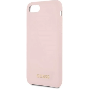 Etui Guess GUHCI8LSGLLP Apple iPhone SE 2022/SE 2020/8/7 light pink/jasnoróżowy hard case Silicone Etui Guess GUHCI8LSGLLP Apple iPhone SE 2022/SE 2020/8/7 light pink/jasnoróżowy hard case Silicone