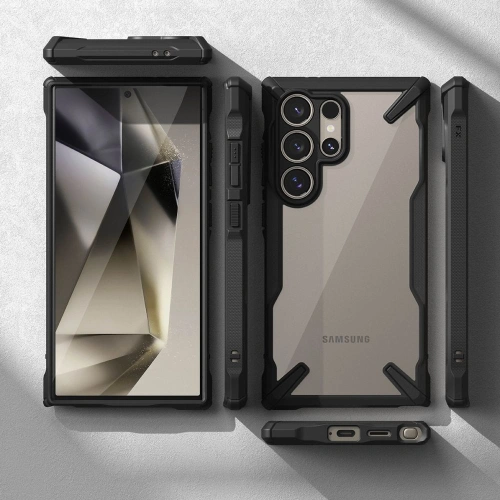 Kup Case Ringke Fusion-X Samsung Galaxy S24 Ultra Schwarz - RGK1911 - {ean13} - Sklep Home Screen