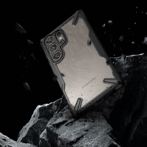 Kup Case Ringke Fusion-X Samsung Galaxy S24 Ultra Schwarz - RGK1911 - {ean13} - Sklep Home Screen