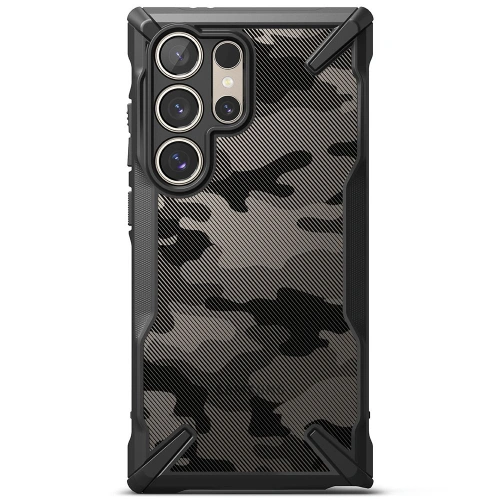 Kup Etui Ringke Fusion-X Samsung Galaxy S24 Ultra Camo Black - RGK1912 - {ean13} - Sklep Home Screen