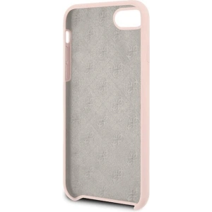 Etui Guess GUHCI8LSGLLP Apple iPhone SE 2022/SE 2020/8/7 light pink/jasnoróżowy hard case Silicone Etui Guess GUHCI8LSGLLP Apple iPhone SE 2022/SE 2020/8/7 light pink/jasnoróżowy hard case Silicone