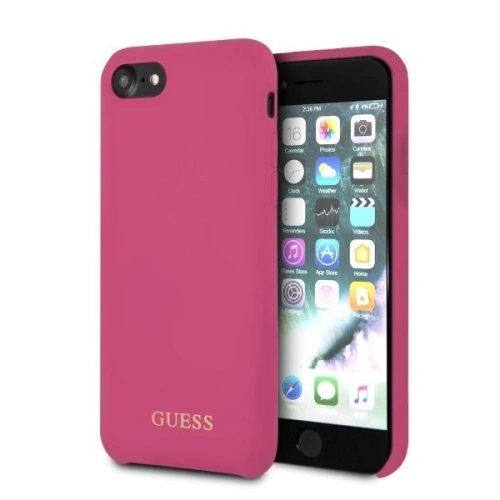 Kup Guess Apple Tasche GUHCI8LSGLPI iPhone SE 2022/SE 2020/8/7 rosa/rosa Hartschale Silikon - GUE134PNK - {ean13} - Sklep Home Screen