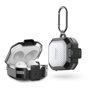 Kup Etui Tech-Protect X-Carbo Samsung Galaxy Buds FE / 2 Pro / 2 / Live / Pro Fekete - THP2591 - {ean13} - Sklep Home Screen