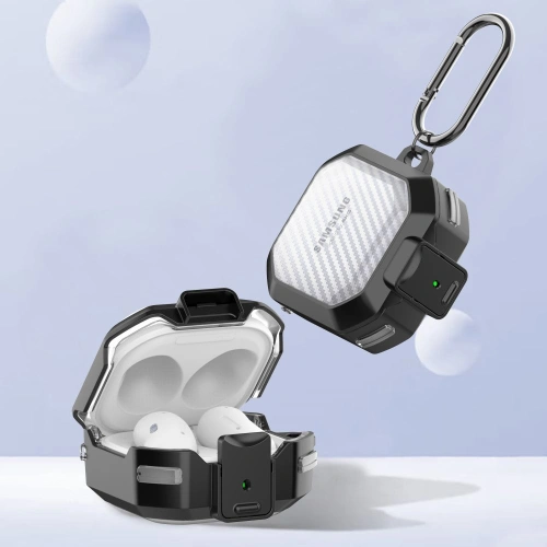 Kup Etui Tech-Protect X-Carbo Samsung Galaxy Buds FE / 2 Pro / 2 / Live / Pro Fekete - THP2591 - {ean13} - Sklep Home Screen