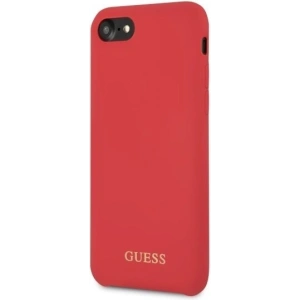 Etui Guess GUHCI8LSGLRE Apple iPhone SE 2022/SE 2020/8/7 red /czerwony hard case Silicone Etui Guess GUHCI8LSGLRE Apple iPhone SE 2022/SE 2020/8/7 red /czerwony hard case Silicone