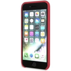 Etui Guess GUHCI8LSGLRE Apple iPhone SE 2022/SE 2020/8/7 red /czerwony hard case Silicone Etui Guess GUHCI8LSGLRE Apple iPhone SE 2022/SE 2020/8/7 red /czerwony hard case Silicone