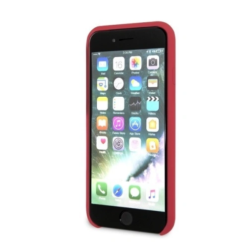 Buy Guess GUHCI8LSGLRE Apple iPhone SE 2022/SE 2020/8/7 red hard case Silicone - GUE135RED - {ean13} - Home Screen Store Europe