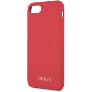 Etui Guess GUHCI8LSGLRE Apple iPhone SE 2022/SE 2020/8/7 red /czerwony hard case Silicone Etui Guess GUHCI8LSGLRE Apple iPhone SE 2022/SE 2020/8/7 red /czerwony hard case Silicone