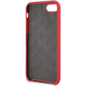 Etui Guess GUHCI8LSGLRE Apple iPhone SE 2022/SE 2020/8/7 red /czerwony hard case Silicone Etui Guess GUHCI8LSGLRE Apple iPhone SE 2022/SE 2020/8/7 red /czerwony hard case Silicone