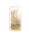 Kup Karl Lagerfeld KLHCI61TRKSIGGO iPhone Xr złoty/gold hard case Signature Liquid Glitter Stars - KLD031GLD - {ean13} - Sklep Home Screen