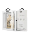 Kup Karl Lagerfeld KLHCI61TRKSIGGO iPhone Xr złoty/gold hard case Signature Liquid Glitter Stars - KLD031GLD - {ean13} - Sklep Home Screen