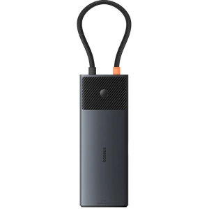 Adapter 11w1 Baseus Metal Gleam HUB USB-C / 2xUSB-A 2.0, 2xUSB-A 3.0, USB-C PD, 2xHDMI, DisplayPort, ‎RJ45, ‎TF/SD