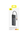 Kup Adapter 11w1 Baseus Metal Gleam HUB USB-C / 2xUSB-A 2.0, 2xUSB-A 3.0, USB-C PD, 2xHDMI, DisplayPort, ‎RJ45, ‎TF/SD - BSU4843 - {ean13} - Sklep Home Screen