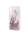 Kup Karl Lagerfeld KLHCI61TRKSIGPI iPhone Xr różowy/pink hard case Signature Liquid Glitter Stars - KLD032PNK - {ean13} - Sklep Home Screen