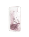 Kup Karl Lagerfeld KLHCI61TRKSIGPI iPhone Xr różowy/pink hard case Signature Liquid Glitter Stars - KLD032PNK - {ean13} - Sklep Home Screen