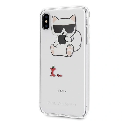 Kup Karl Lagerfeld KLHCI65CFA iPhone Xs Max hardcase transparent Choupette Fun - KLD033CL - {ean13} - Sklep Home Screen