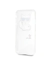 Kup Karl Lagerfeld KLHCI65CFA iPhone Xs Max hardcase transparent Choupette Fun - KLD033CL - {ean13} - Sklep Home Screen