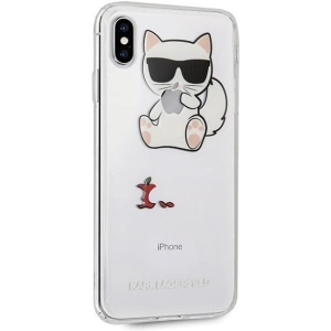 Kup Karl Lagerfeld KLHCI65CFA iPhone Xs Max hardcase transparent Choupette Fun - KLD033CL - {ean13} - Sklep Home Screen