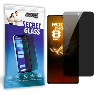 Matowe szkło prywatyzujące GrizzGlass SecretGlass do Asus ROG Phone 8 Pro