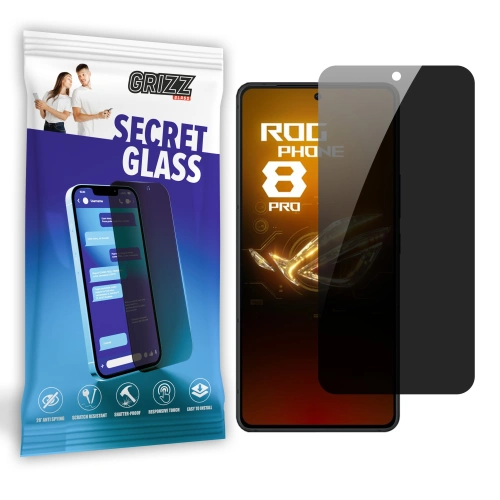 Kup Sticlă de confidențialitate GrizzGlass SecretGlass pentru Asus ROG Phone 8 Pro - GRZ8516 - {ean13} - Sklep Home Screen