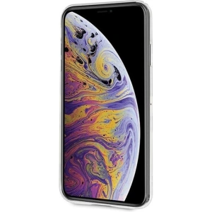 Karl Lagerfeld KLHCI65CFA iPhone Xs Max tvrdý kryt průhledný Choupette Fun