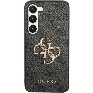 Buy Guess GUHCS24L4GMGGR Samsung Galaxy S24 Ultra hardcase 4G Big Metal Logo black - GUE3140 - {ean13} - Home Screen Store Europe
