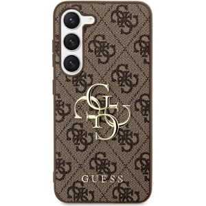 Kup Etui Guess GUHCS24M4GMGBR Samsung Galaxy S24+ Plus hardcase 4G Big Metal Logo brązowy/brown - GUE3142 - {ean13} - Sklep Home Screen