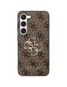 Case Guess GUHCS24M4GMGBR Samsung Galaxy S24+ Plus Hardcase 4G Big Metal Logo braun/brown