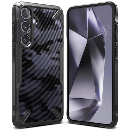 Kup Etui Ringke Fusion-X Samsung Galaxy S24+ Plus Camo Fekete - RGK1919 - {ean13} - Sklep Home Screen