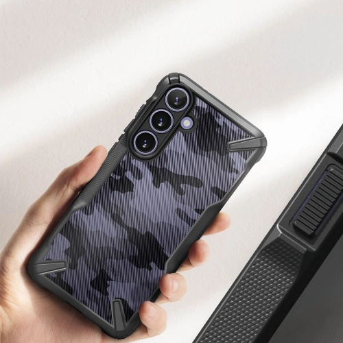 Kup Case Ringke Fusion-X Samsung Galaxy S24+ Plus Camo Schwarz - RGK1919 - {ean13} - Sklep Home Screen
