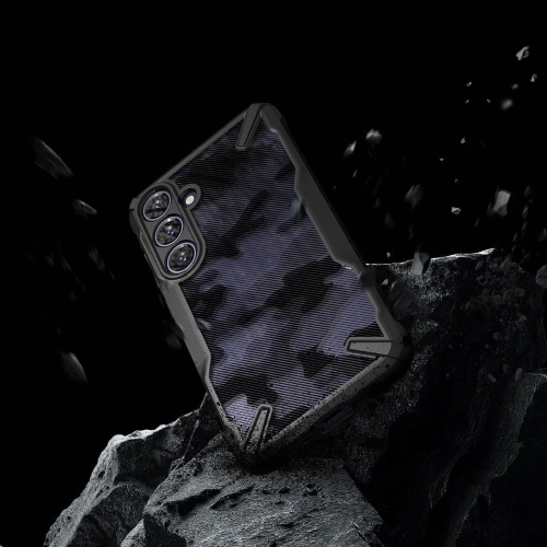 Kup Etui Ringke Fusion-X Samsung Galaxy S24+ Plus Camo Fekete - RGK1919 - {ean13} - Sklep Home Screen