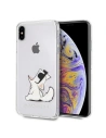 Karl Lagerfeld KLHCI65CFNRC iPhone Xs Max hardcase transparent Choupette Fun