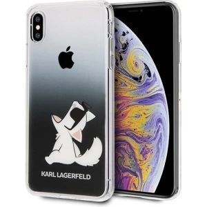 Kup Karl Lagerfeld KLHCI65CFNRCBK iPhone Xs Max hardcase czarny/black Choupette Fun - KLD036BLK - {ean13} - Sklep Home Screen