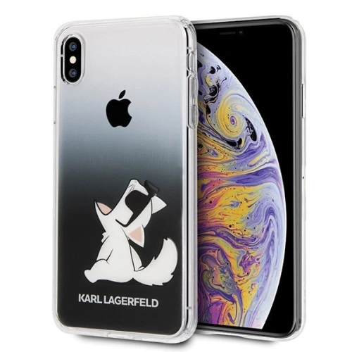 Kup Karl Lagerfeld KLHCI65CFNRCBK iPhone Xs Max hardcase fekete/black Choupette Fun - KLD036BLK - {ean13} - Sklep Home Screen