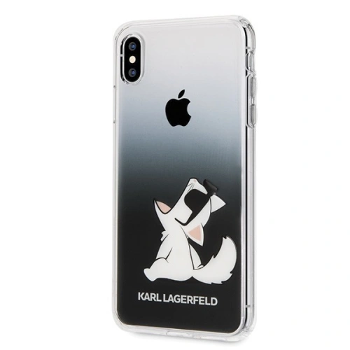 Kup Karl Lagerfeld KLHCI65CFNRCBK iPhone Xs Max hardcase fekete/black Choupette Fun - KLD036BLK - {ean13} - Sklep Home Screen