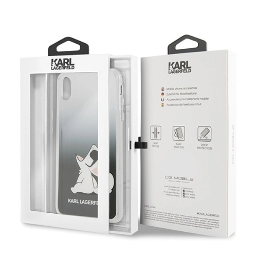 Kup Karl Lagerfeld KLHCI65CFNRCBK iPhone Xs Max hardcase černý/black Choupette Fun - KLD036BLK - {ean13} - Sklep Home Screen