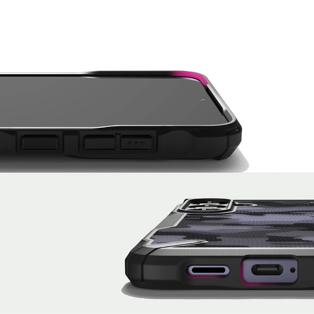 Etui Ringke Fusion-X Samsung Galaxy S24 Camo Black