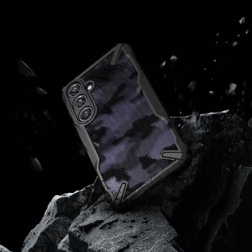 Kup Etui Ringke Fusion-X Samsung Galaxy S24 Camo Fekete - RGK1925 - {ean13} - Sklep Home Screen