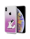 Karl Lagerfeld KLHCI65CFNRCPI iPhone Xs Max kemény tok rózsaszín/pink Choupette Fun