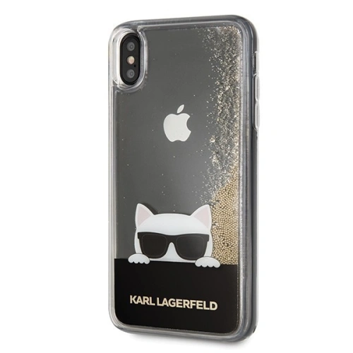 Kup Karl Lagerfeld KLHCI65CHPEEGO iPhone Xs Max arany/złoty kemény tok Folyékony Csillám - KLD038GLD - {ean13} - Sklep Home Screen